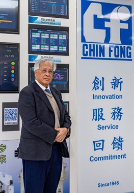 金丰机器董事长张于正。 金丰机器/提供